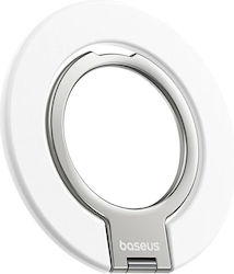 Baseus Magpro 3 Ring Holder Κινητού σε Λευκό χρώμα