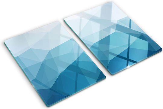Glass Kitchen Counter Protection Board Tempered Glass Removal 2x40x52 Cm