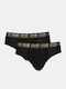 Herren Boxershorts Black 2Packung