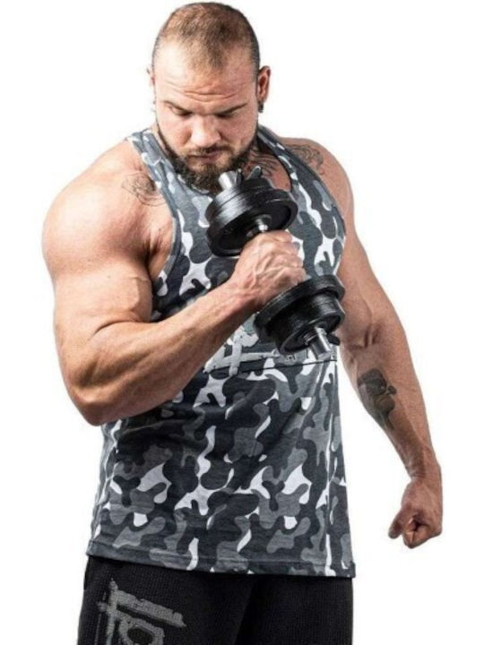 Αθλητική Μπλούζα Grey Camo