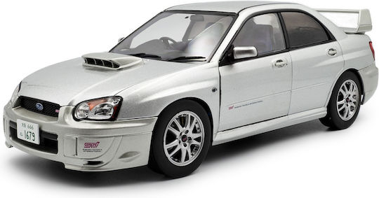 1/18 Subaru Impreza Wrx Sti 2003 Premium Silver Effect