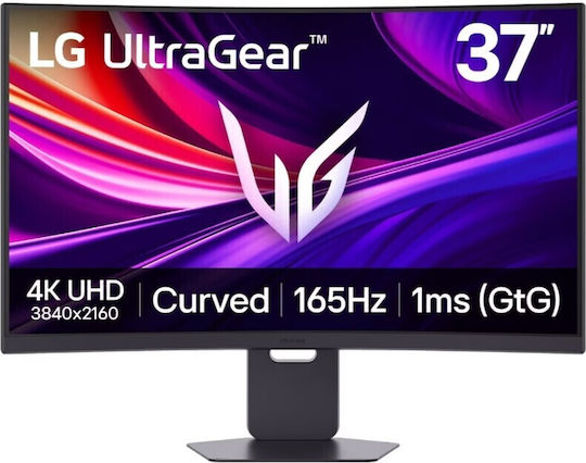 LG 37G800A-B VA HDR Curved Gaming Monitor 36.5" 4K 3840x2160 165Hz with Response Time 1ms GTG