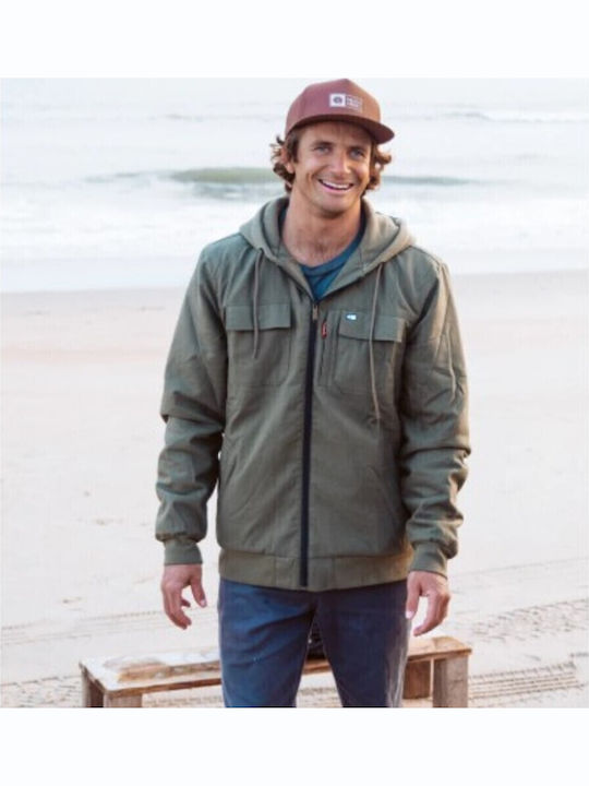 Salty Crew Jacket Khaki