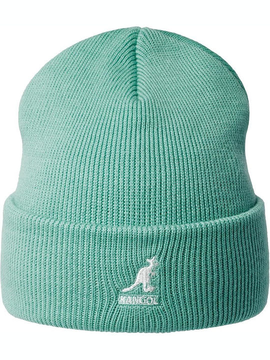 Beanie Unisex Σκούφος Πλεκτός σε Πράσινο χρώμα