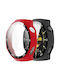 Plastic Case with Glass in Red color for Huawei Watch GT 6 Pro 46mm