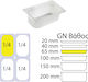 Polypropylene Gastronorm GN1/4 H65mm
