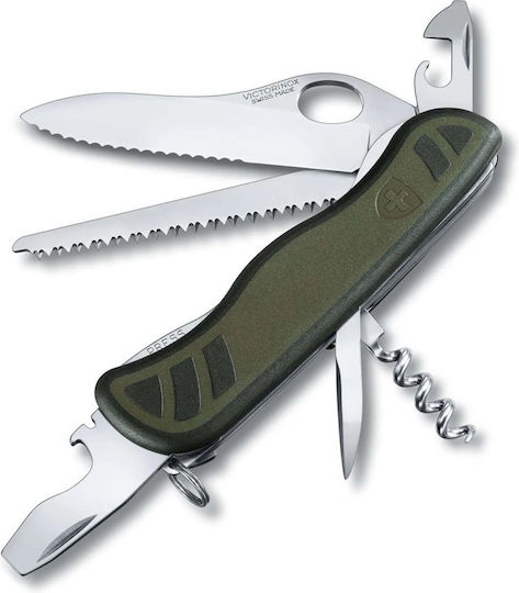Victorinox Soldier's Knife 08 Schweizer Armee-Messer Schlüsselanhänger Überleben Khaki
