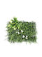 Medrelaxhome Artificial Foliage Vertical Luxury B from PE 60x40cm Quantity 1