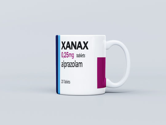 Digital Place Xanax Mug Ceramic White 330ml