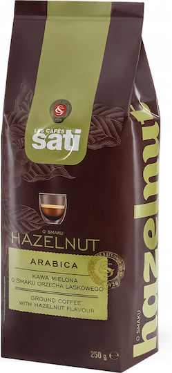 Καφές Espresso Sati Cafe Hazelnut Arabica 250g Αλεσμένος
