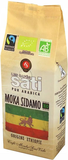 Espresso Kaffee Sati Cafe Moka Sidamo Bio 250g Boden