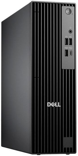 Dell Тънък Настолен Компютър Slim QCS1250 (i7-14700/8GB DDR5/512GB SSD/W11 Pro)