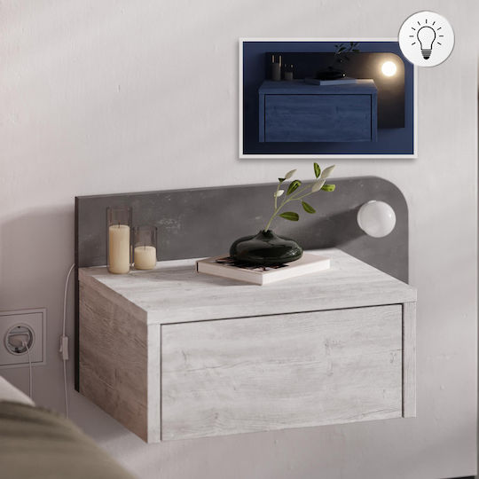 Dotta Ξύλινο Λευκό 52x33.6x28cm GP037-0281,1
