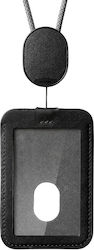 Orbitkey ID Kartenhalter mit Lanyard Schwarz