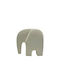 InTheBox Decorative Elephant Polyresin Ivory 21x8.6x19.8cm 1pcs