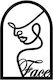 Face Line Art– Μεταλλική Πινακίδα Μεταλλο-μαυρο-χρωμα