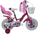 Belderia Linda 12" Kids' Bicycle City Pink