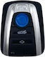 Κέλυφος Κλειδιού Αυτοκινήτου Τύπου Bmw Smart Key 4 Κουμπιά Λάμα Hu100r