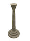 InTheBox Lito Candle Holder Polyresin in Beige Colour 13x13x30cm Various Colors