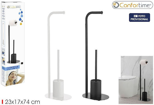 Confortime Confortime Badezimmerzubehör-Set Metall Schwarz Confortime Confortime Badezimmerzubehör-Set Metall Schwarz