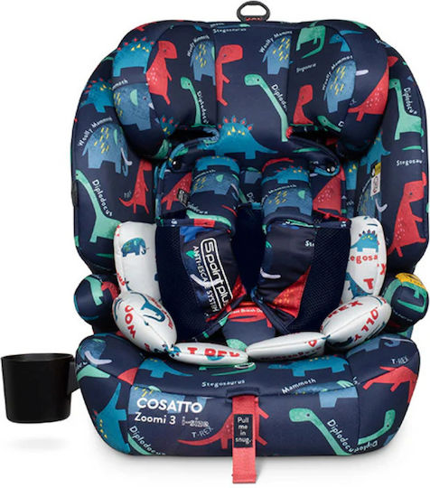 Cosatto Zoomi 3 Детско Столче за Кола i-Размер с Isofix D Is For Dino