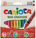 Creioane Cerate Carioca Wax Crayons 24 Bucăți 42366