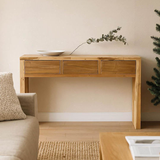 Конзолна маса Teak Д120xШ35xВ80cm