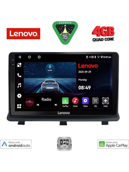 Lenovo Car Audio System for Opel Antara 2006-2016 (Bluetooth/USB/WiFi/GPS/Apple-Carplay/Android-Auto) with Touch Screen 9"