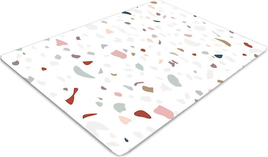 Tulup Bürostuhlunterlagen Schutzmatte Für Boden Mit Bunte Flecken 120x90 Cm