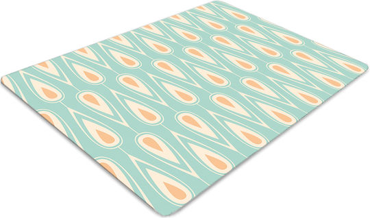 Covoraș De Protecție Pentru Pardoseală Scaun Birou Design Retro 100x70 Cm