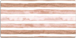 Desk Pad Keyboard Mouse Print Brown Stripes 120...