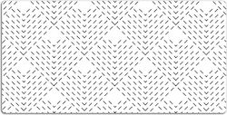 Desk Protective Decorative Print Geometric Shap...