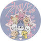 Stray Kids Rosa Mauspad Rund 20cm