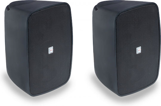 Helvia Liveo Αυτοενισχυόμενα Ηχεία Εγκαταστάσεων με Bluetooth (Ζεύγος) Μαύρα