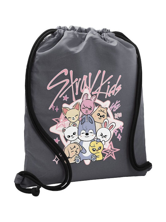 Koupakoupa Stray Kids Bag Pouch Bag Gray 48cmx4...