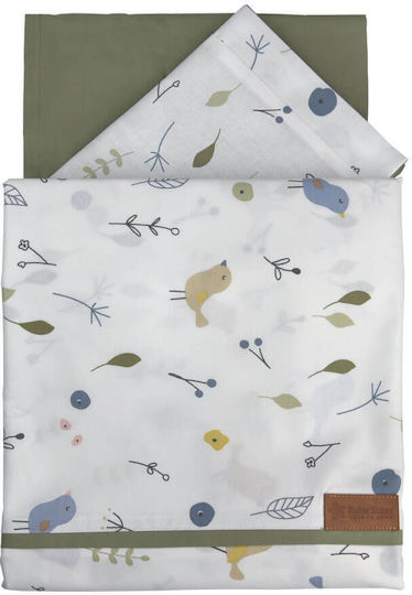 Bebe Stars Baby Bettlaken Weiß 150x100cm