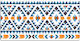 Vinyl Desk Pad Keyboard Mouse XL Ethnic Motifs ...