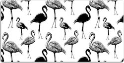 Protecție Pentru Birou Stil Retro Flamingo 90x4...