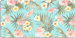 Desk Protective Keyboard Mouse Flowers Pastel 1...