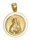 Dio Jewellery Lab Anhänger Kinder Amulett mit Kette mit der Jungfrau Maria aus Silber PL87.1
