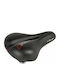 Velo Plush Black Bicycle Saddle City