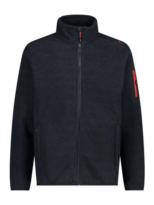 CMP Men's Fleece Cardigan Gray