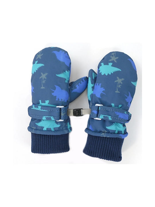 Brims and Trims Kinder Ski- & Snowboardhandschuhe Blau
