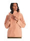 Minimalist Women's Lifestyle Jacket for Winter Pink