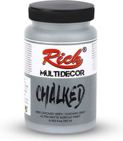 Rich Chalk Paint 250ml 4602 Chicago Grey