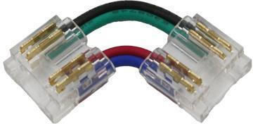 Adeleq Gipskarton Ecke LED Verbindungstape 10Stk Cob Rgb 10mm 30-6000