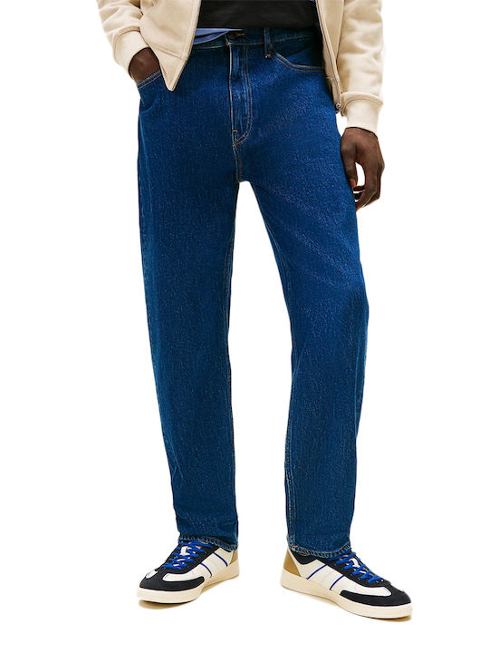 Men's Jeans Pants with Regular Tapered Fit Blue