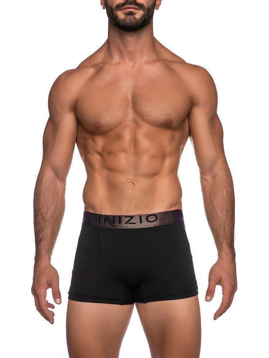 Inizio Men's Boxer Black/Brown