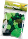 Pom Pom Folia Green 30 Pieces