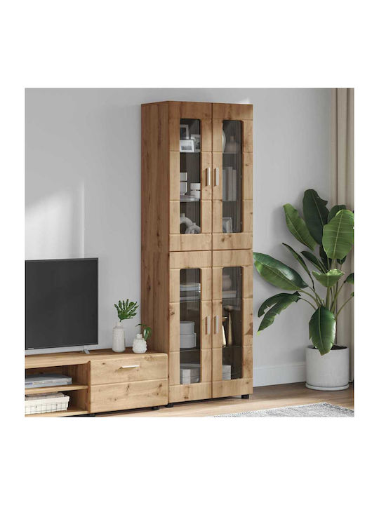 Highboard Επιδαπέδια Βιτρίνα Σαλονιού από Μοριο...